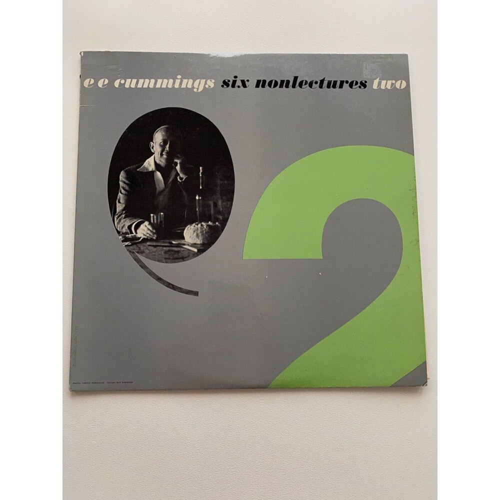 e e cummings nonlecture two LP Vinyl Orig Inner EX Caedmon TC-1187 i& their son